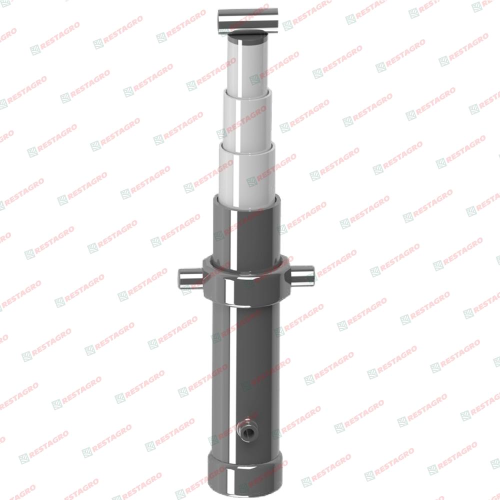 Telescopic Hydraulic Cylinder (Chromed, With Seding Ring, Drawned Tube)