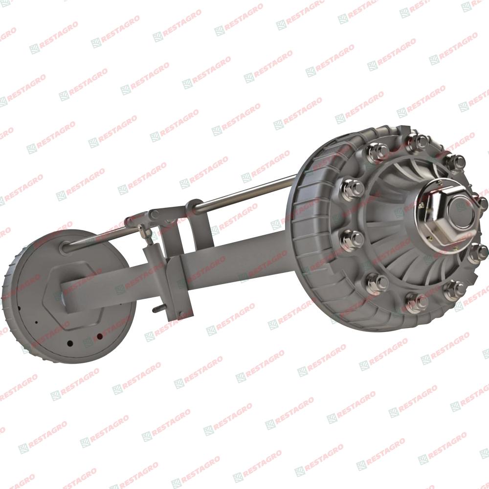 Axle With Brake ( Without Cylinder ) - Image 2