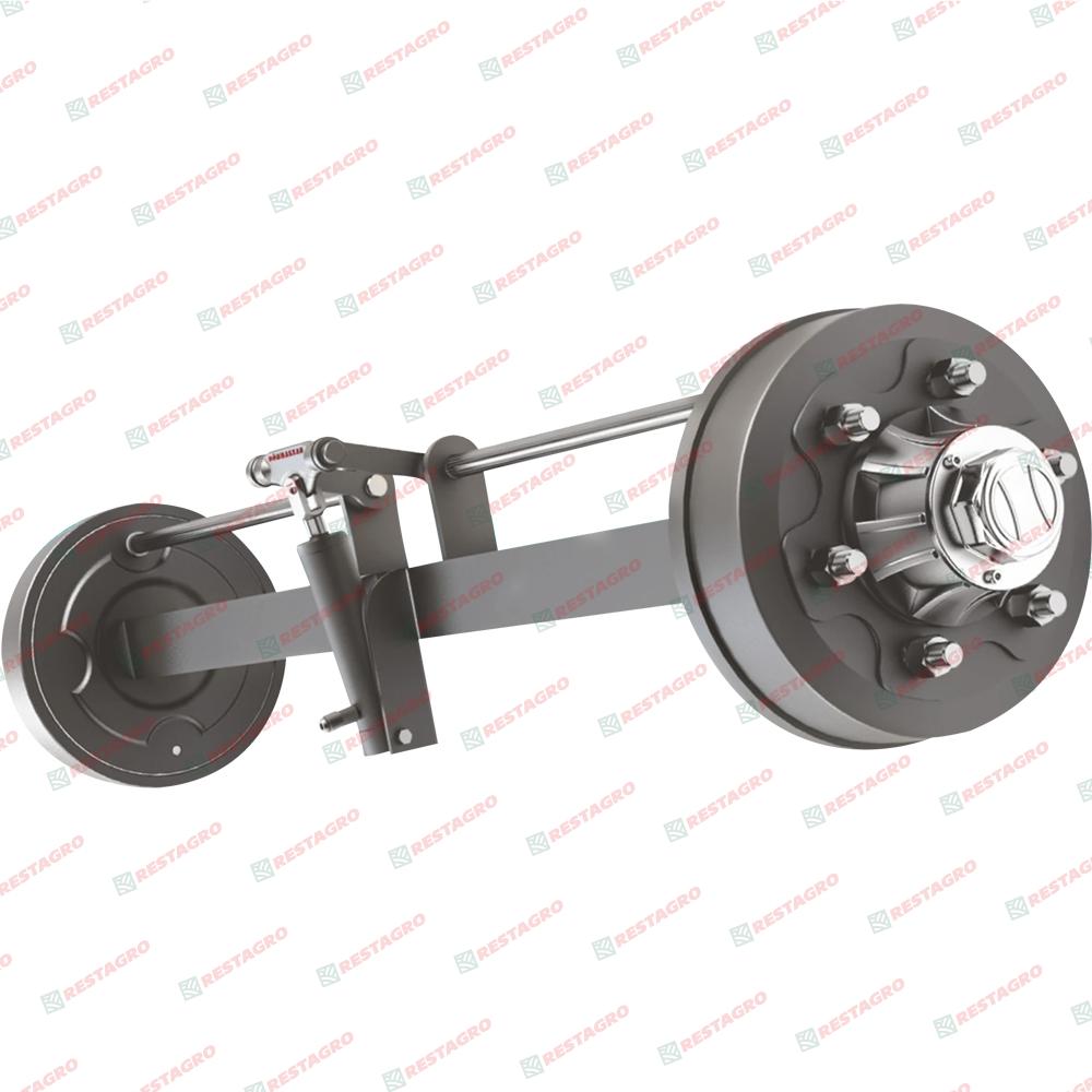 Axle With Brake ( Without Cylinder ) - Image 4