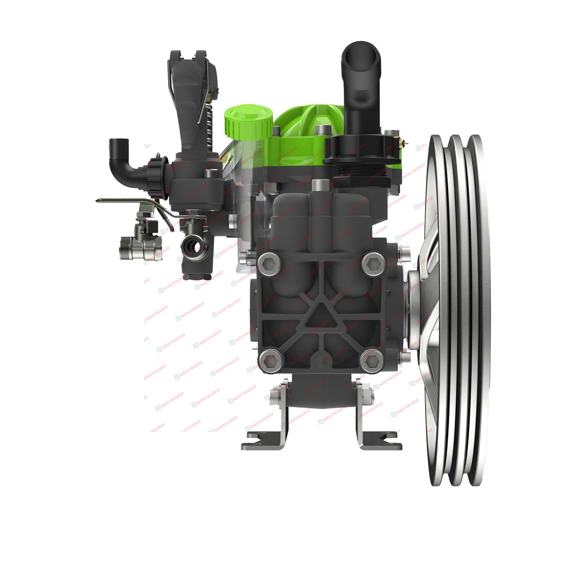 2 DIAPHRAGM PUMPS WITH PULLEY |	RST - 230 K