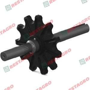 SHAFT WITH SPROCKET